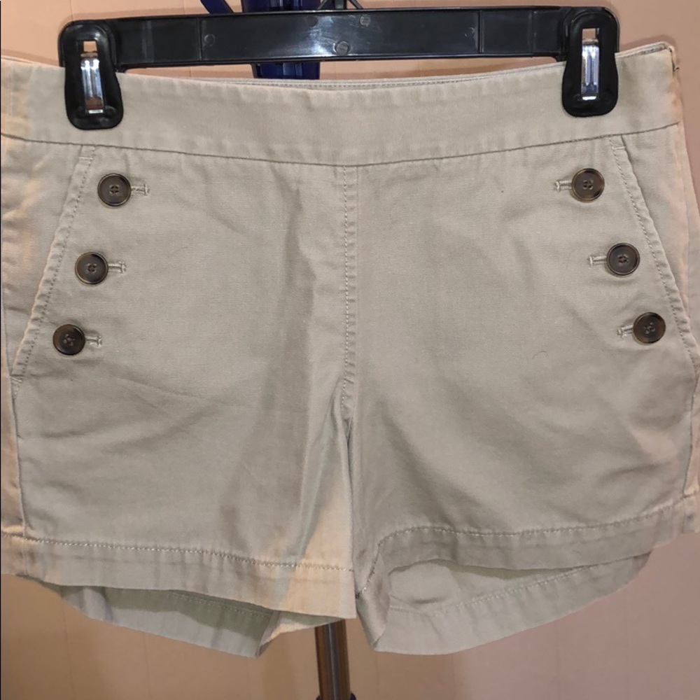 J-Crew khaki shorts